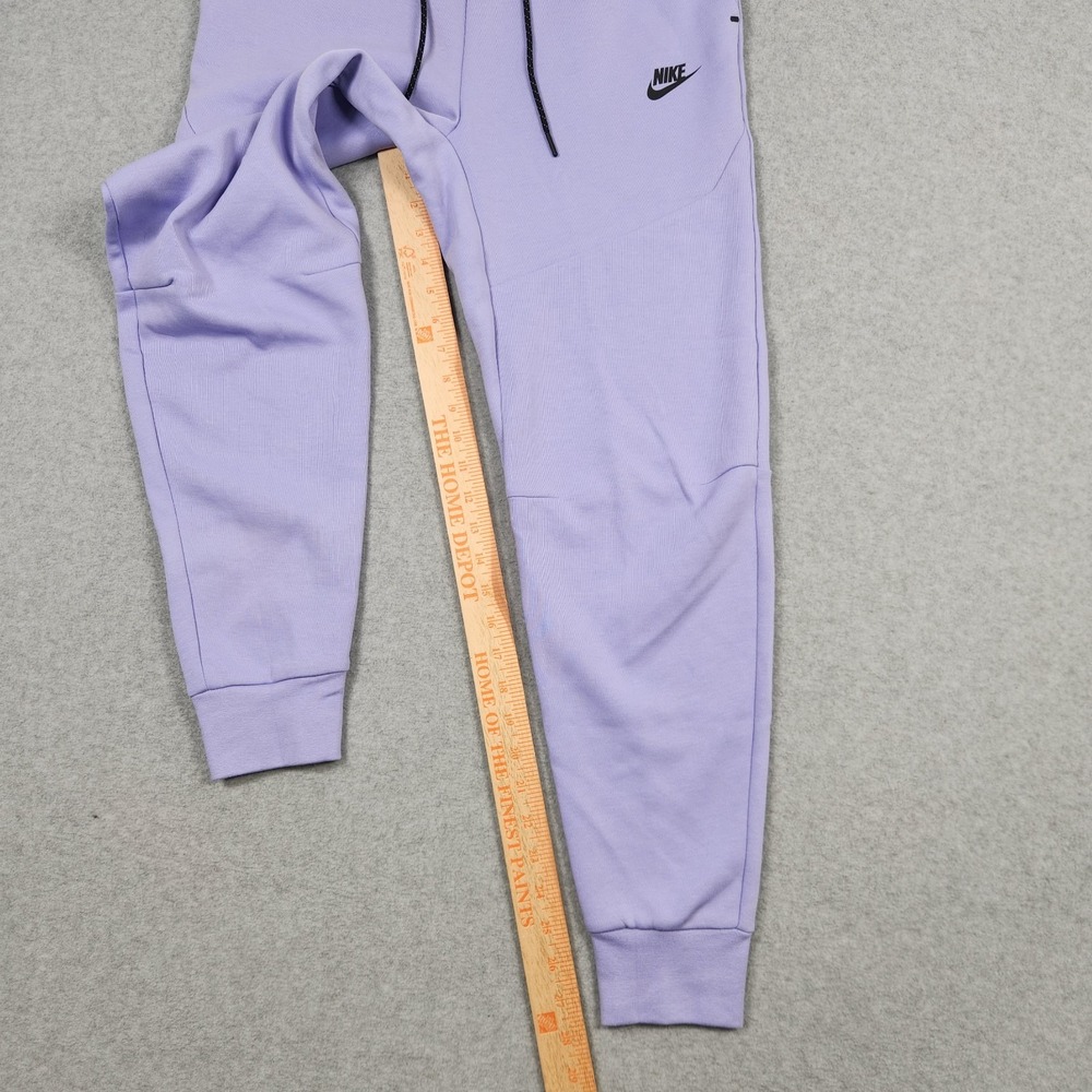Nike Tech Fleece Joggers Pants Mens Small Light Thistle Purple CU4495 569 - Picture 10 of 11
